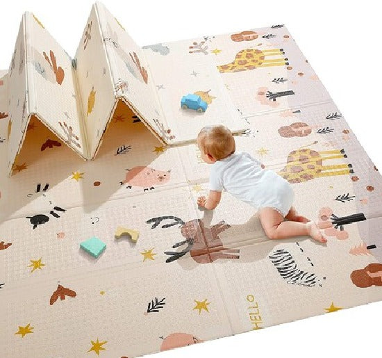 PISO ALFOMBRA REVERSIBLE PLEGABLE PARA BEBES